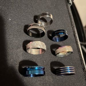 Brand new rings, never worn before.